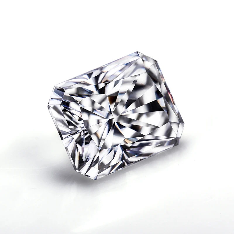 

Loose Moissanite Stone Good Quality Radiant Ice Cut 9*11mm Certified 5ct VVS Moissanite Bead for Fashion Jewel