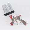 LVLP gravity spray gun manual spray gun1.3mm 600CC cup air spray gun with spray gun accessories ► Photo 3/6