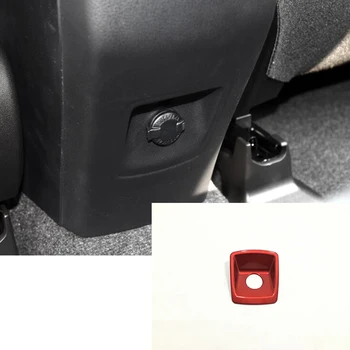 

For Toyota RAV4 2016 2017 ABS Chrome Car styling Rear cigarette Lighter Panel frame Cover Trim accessories