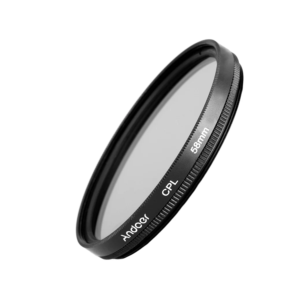 Andoer 58mm UV+ CPL+ Star8+ съемка крупным планом фотографии фильтр Ультрафиолетовый круглый поляризационный 8-лучевой крупного плана Макросъемка фильтр объектива