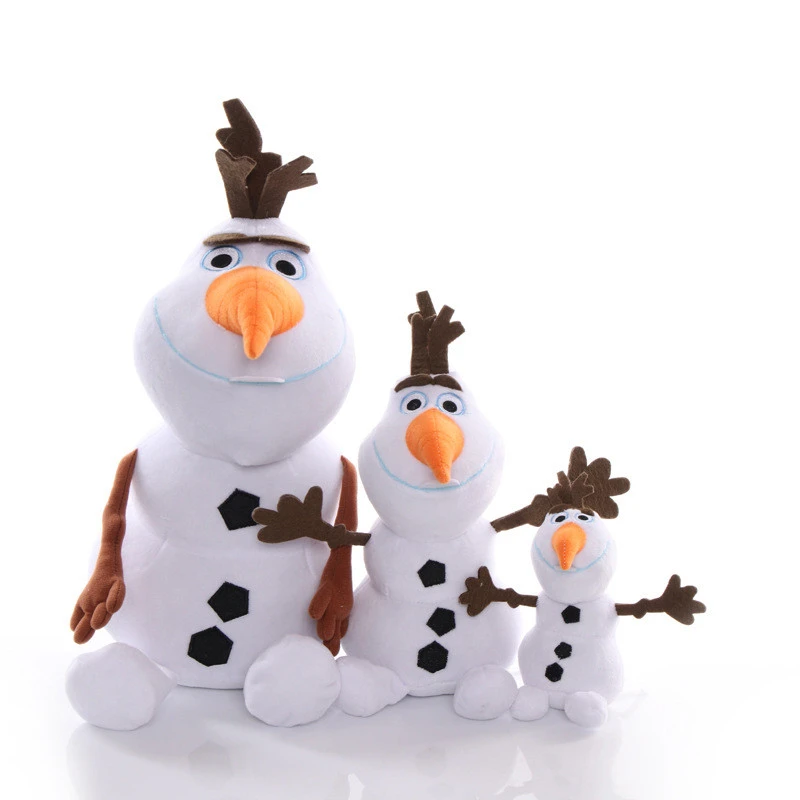 O Subordinar falda Disney muñecos de peluche de Frozen para niños, de Olaf muñeco de nieve,  35CM, 20CM, 12CM, regalo de Navidad|Cine y TV| - AliExpress