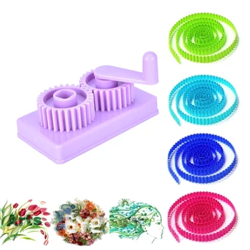 

HOT DIY Scrapbooking Stamping Purple Plastic Paper Quilling Crimper Machine Crimping Paper Craft Quilled DIY Art Tool Papercraft