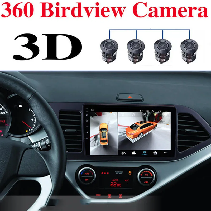 

Для KIA Picanto Morning TA 2011 ~ 2017 CarPlay 360 BirdView 3D автомобильный мультимедийный GPS аксессуар Радио Навигация навигатор плеер