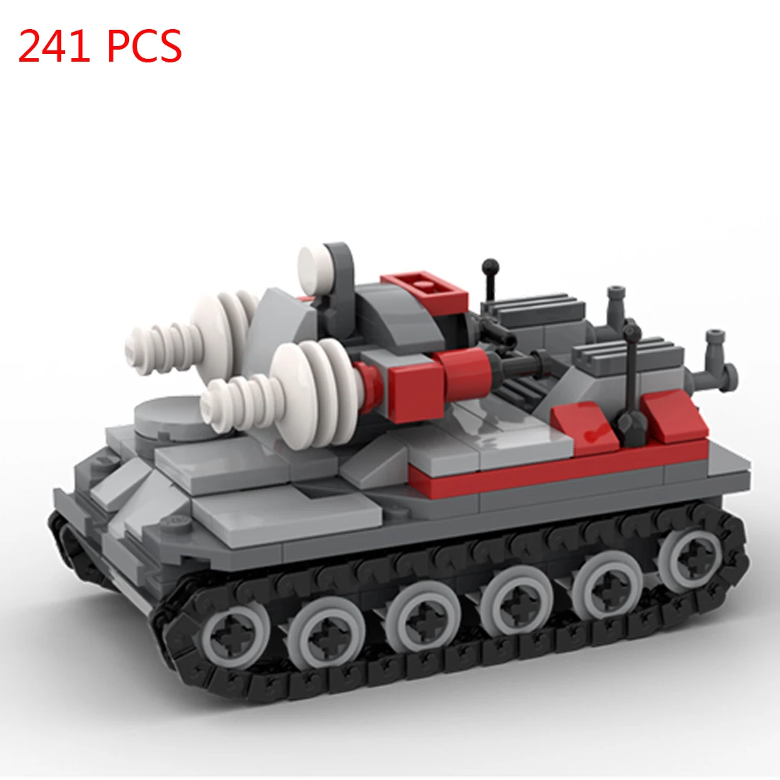 

hot military WWII technic Soviet Union army weapons Rhino Magnetic tank V3 Rocket launcher vehicles blocks moc model bricks toys