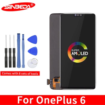 

6.28"AMOLED LCD For Oneplus 6 LCD Touch Screen Replacement Digitizer For Oneplus 6 Screen For Oneplus 6 LCD Display