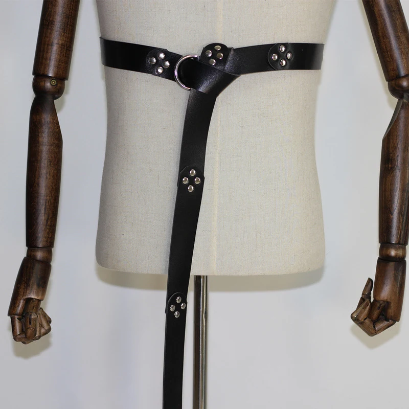 Мужской кожаный ремень в средневековом стиле 4 вида|Мужские ремни| |