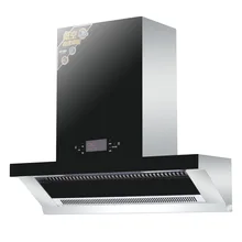 Европейский стиль вытяжка верхняя сторона всасывания типа домашний сенсорный Диапазон вытяжки мгновенное поглощение тепла обезжиривание