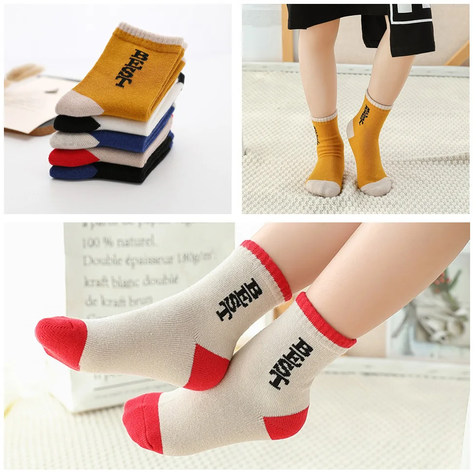 5 пар носки для маленьких мальчиков и девочек весенние летние новорожденных Meias