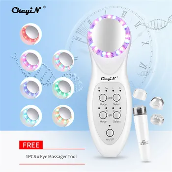 

Facial LED Photon Face Lifting Tighten Wrinkle Removal Skin Care Cleaner Face Facial Beauty Device + Free Gift Mini Eye Massage