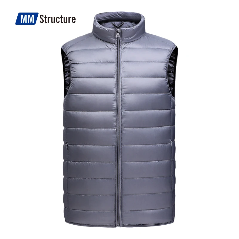 rab coat Winter High-quality Lightweight Down Vest Packable Water and Wind-Resistant Breathable Hot-selling Stand Collar Down Waistcoat white puffer jacket Down Jackets