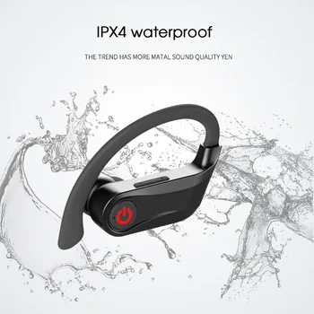 

KEBDIU Q62 TWS Wireless Earphone Bluetooth 5.0 Stereo Sport Headphones Waterproof Ear Hook Headsets MIC PK QS1 Q32 Q67 GT1