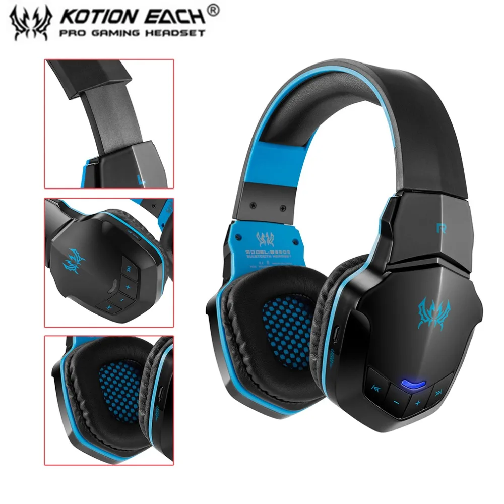 EACH B3505 Wireless Bluetooth 4.1 Stereo Gaming Headphone Headset Support NFC Mic Suitable For Phone Computer Voice