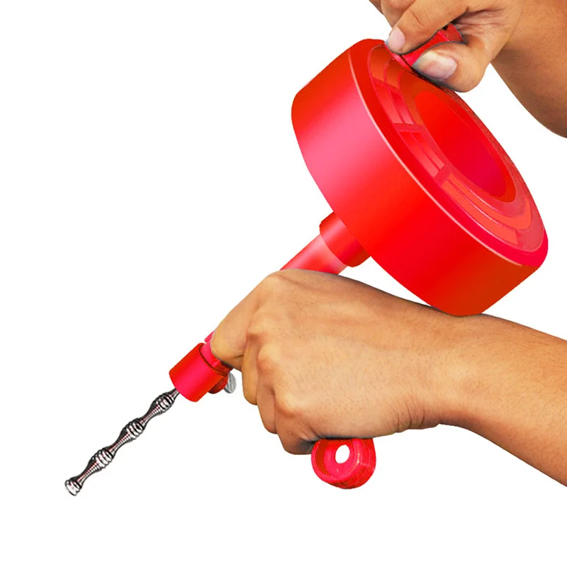 

Sewer Blockage Hand Tool Kitchen Cleaning Toilet Pipe Dredger 5 Meters Drains Dredge Pipes Sewer Sink Cleaning Random Color