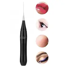 Роторная татуировочная машина электрическая полупостоянная татуировка бровей тела ручка Liner Shader Machine Tool US Plug 100-240V Microblading
