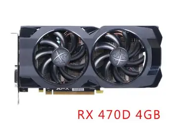 

XFX Video Card RX 470D 4GB 256Bit GDDR5 Graphics Cards for AMD RX 400 series VGA Cards RX 470 D 570 580 480 HDMI Used