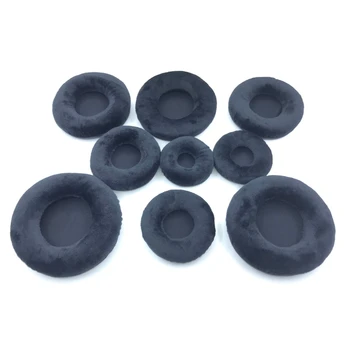 

1Pair Velvet Universal Headphone Cushions Ear Pads Cushion 70mm 90mm 60mm-110mm For All Earphone Headphones