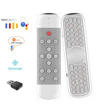 

New Q40 Air Mouse Voice Remote 2.4G Wireless Mini Keyboard Gyroscope Sensing IR Learning for Smart TV Box/mini PC /Projecter