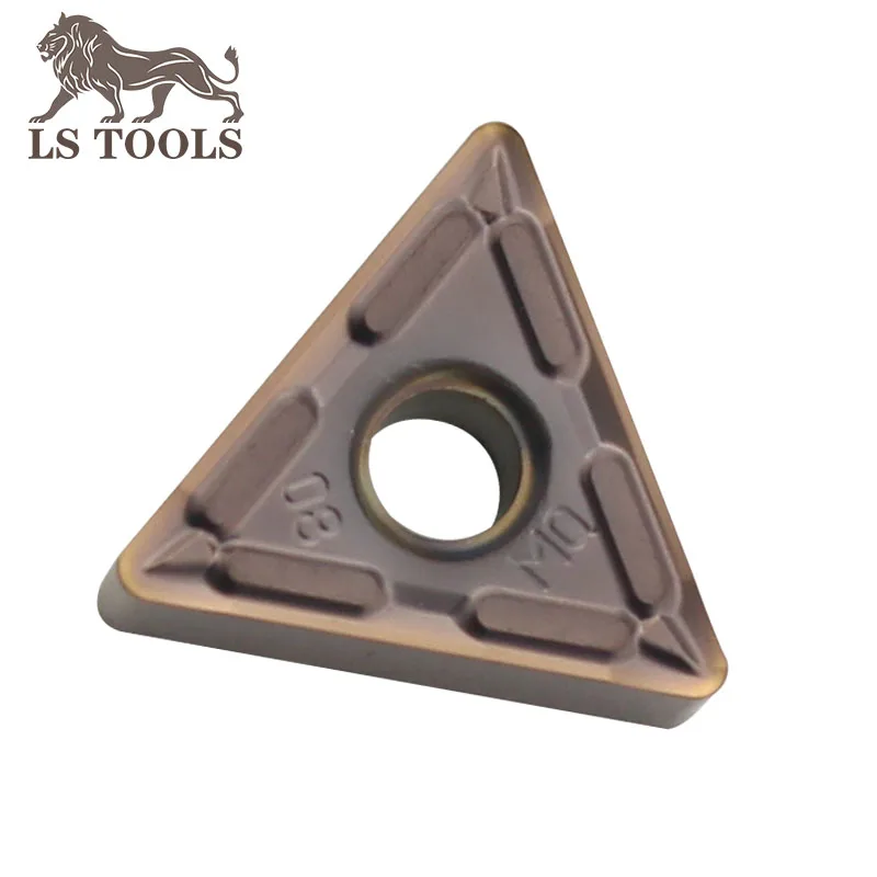 

LS TOOLS Lathe turning tools carbide inserts TNMG160404 MQ TNMG160408 inserts blade Steel Metal External grooving turning tools