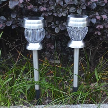 Дисковые огни наземный Солнечный свет лампы Открытый дом уличный экологичный прочный садовый настил 4 шт