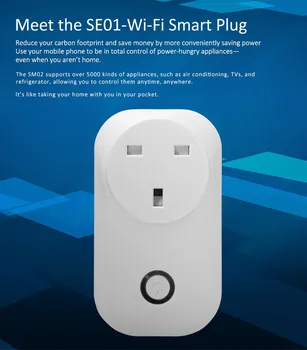 

WIFI Intelligent Socket Amazon Alexa Voice Control Intelligent Socket