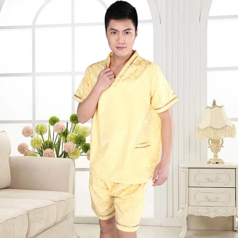 

. Hotel Sauna Clothes Moisture-wicking Clothing Beauty Salon Simple Solid Color Printed Extra-large Customer MEN'S Shorts Home