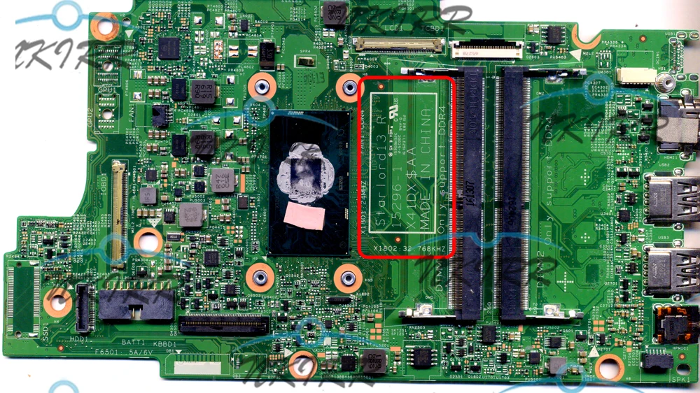 Starlord13 _ R 15296 1 X41DX PG0MH 4HW3G YKP87 I5 7200U CPU DDR4 материнская плата для Dell Inspiron 15 5568 5578 13 5368