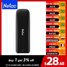 Netac External SSD 500GB 250GB Portable SSD 1TB 2TB SSD External Hard drive USB 3.2 Type C External Solid State Drive For Laptop