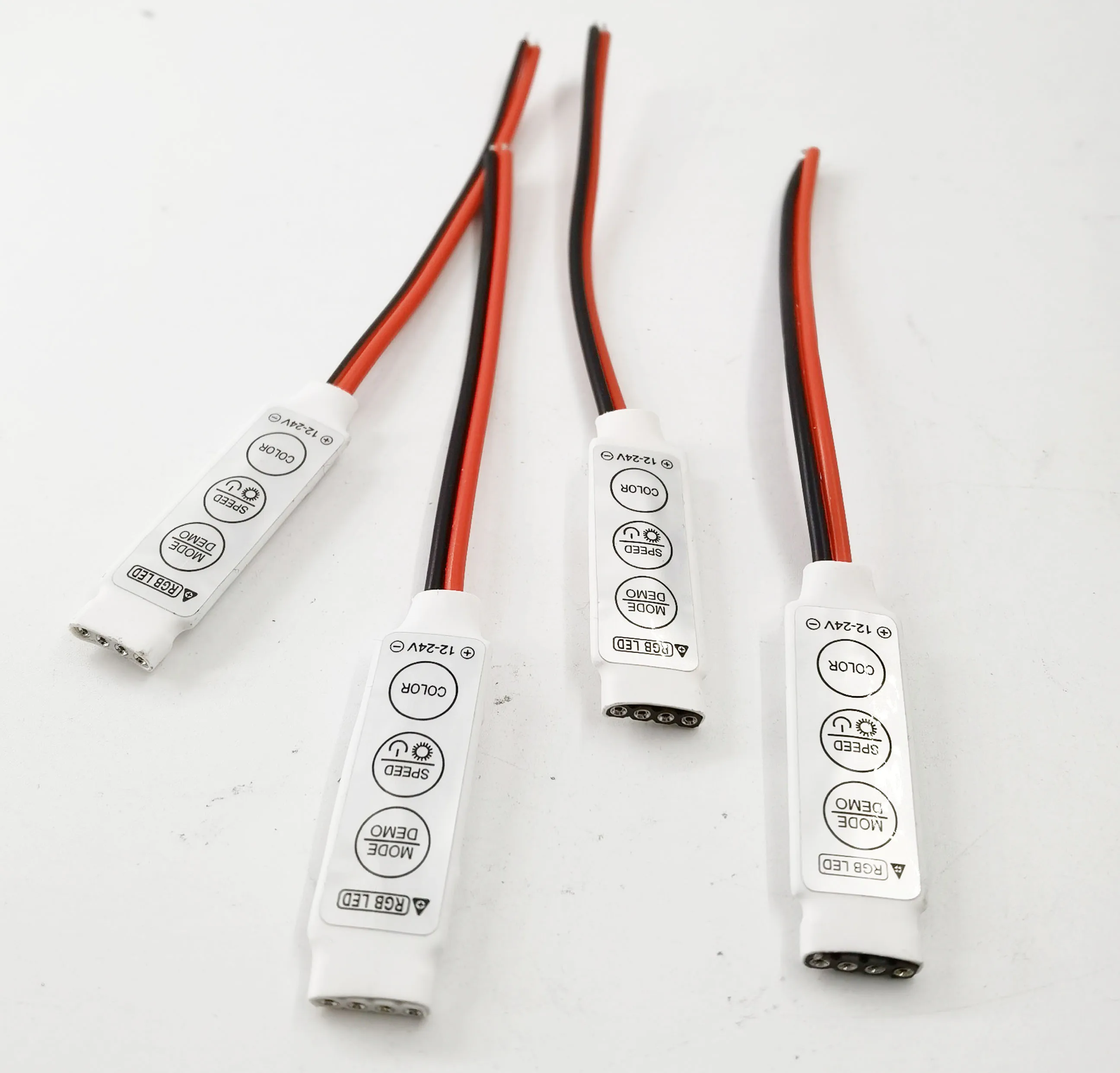 DC 12V-24V 3Keys Mini LED RGB Controller Dimmer RGB 5050 2835 SMD Strip Light DC 12V-24V 3Keys Mini LED RGB Controller Dimmer RGB 5050 2835 SMD Strip Light