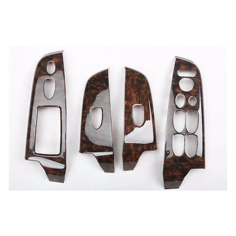 Для Honda Civic 2004-2009 4 шт. ABS автомобильные межкомнатные двери окна лифт стеклянные переключатели крышка литья автомобиля Стайлинг