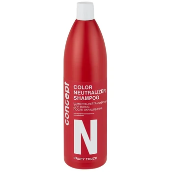 

Shampoo-neutralizer Concept Color Neutralizer Shampoo, 1000 ml.