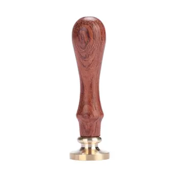 

Golden Alphabet Durable Invitation Wooden Handle Tree Seal Wood Convenient Craft Blessings Sign Stamps Sealing Wax