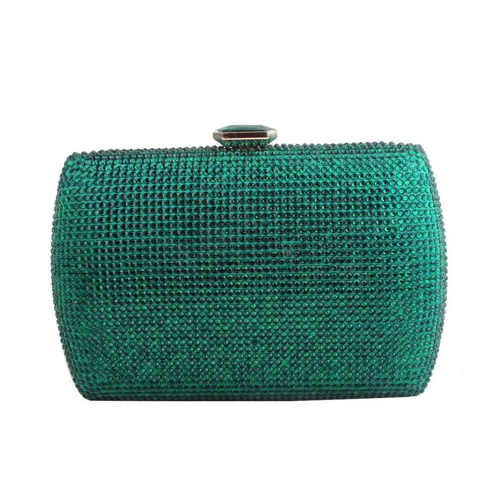 

Gold Diamond Handbag Women Clutches Evening Bag Wedding Party Bag Bridal Shoulder Crossbody Bag Clutch Bags Purse Green 7 color