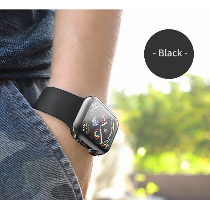 Защитный чехол для apple watch 44 мм 42 мм 40 мм 38 мм iwatch apple watch 5 4 3 2 1 Полный экран протектор оболочки аксессуары