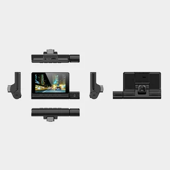 

Non-destructive 4.0 Inch Touch HD 1080P Three Lens Car Recorder Driving Recorder