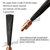 1pc/10pcs Polishing Brush Head For Stainless Steel Weld Bead Processor Welding Seam Cleaning Machine With M6/M8 Thread 2