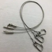 Осветительное оборудование аксессуары Блокируемая ступица крюк стальной провод строп Шкаф Вешалка стальной трос подвесная веревка напрямую от производителя