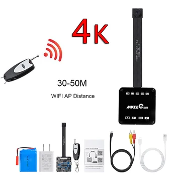 

4K 2k WiFi Camera Mini Wireless Motion Detection Nanny Cam Security System Video Remote View Camera Monitor Baby Office