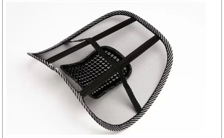 lumbar traction device Back Massage Mesh Cloth Car Seat Cushion Lumbar Waist Support Massager Pillow Ventilate Breathable Tool