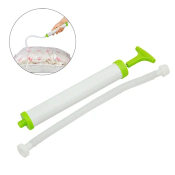 

Manual Vacuum Compression Bag Suction Air Pump Flexible Hose Compression Pump Storage Bag Suction Cylinder Clothes Vacuum Bag