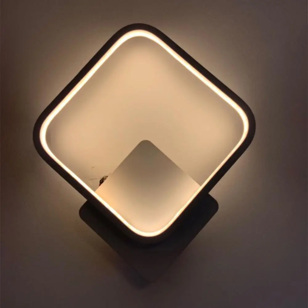 

LED Wall Lamp Bedside Lamp Wall Light Home Outdoor Sconce Lighting Corridor Aisle Lights Acrylic Light-Up Eco-Friendly