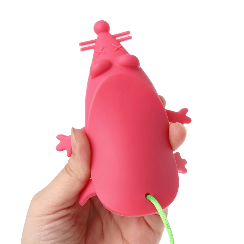 Door Stop Silicone Mouse Shape Protection For Baby Safety Stopper Security Guard