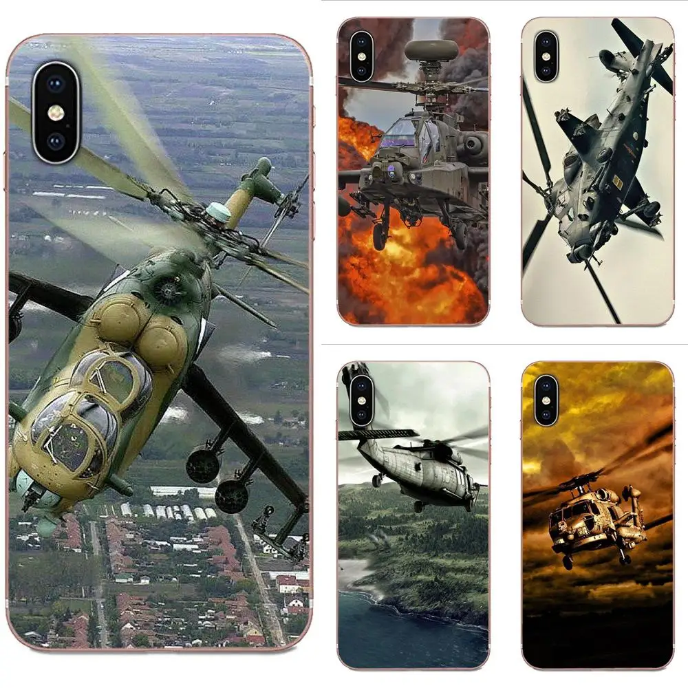 Fashion Helicopter Military New For Xiaomi CC9 CC9E Mi 3 4 4i 5 5S 6 6X 8 9 SE Play Plus Pro Lite A1 Mix 2 Note Soft Cell Bags | Мобильные