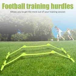 Portable Sports Training Agility Hurdles Soccer Football Speed Hurdles 1pc Plyometric Hurdle Foldable Collapsible T9e7