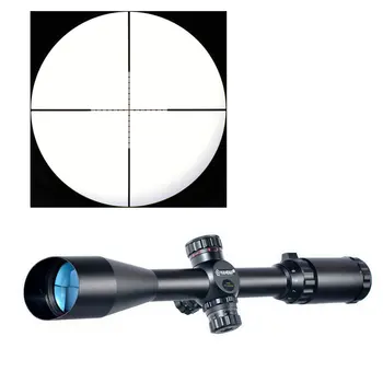 

KANDAR 3-9X40EG Angled Integral Sunshade Hunting Riflescope Full Size Tactical Optical Sight Mil dot Locking Rifle Scope