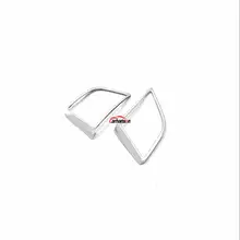 Для hyundai Tucson аксессуары наклейка на руль автомобиля крышка блестки украшение интерьера отделка салона АБС Стайлинг 2 шт./компл