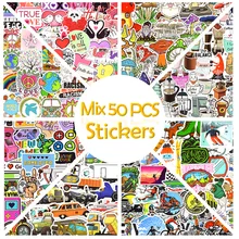 

Waterproof Laptop Stickers for Kids Toys Graffiti Cute Sticker Pack DIY Car Skateboard Guitar Bike Luggage Helmet Funny Decals