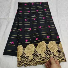 Королевский синий африканский ALUMO хлопковое кружево «швейцарская вуаль» ткань высокого качества швейцарская вуаль кружево в швейцарской хлопковой кружевной ткани