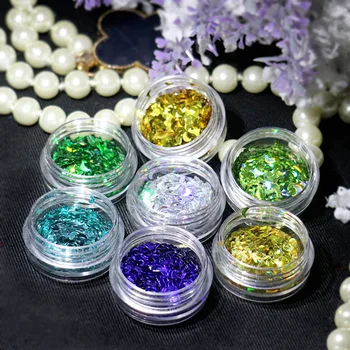 

Nail Powder Colorful Glitter Dust Manicure Nail Art Tips Decoration kf1