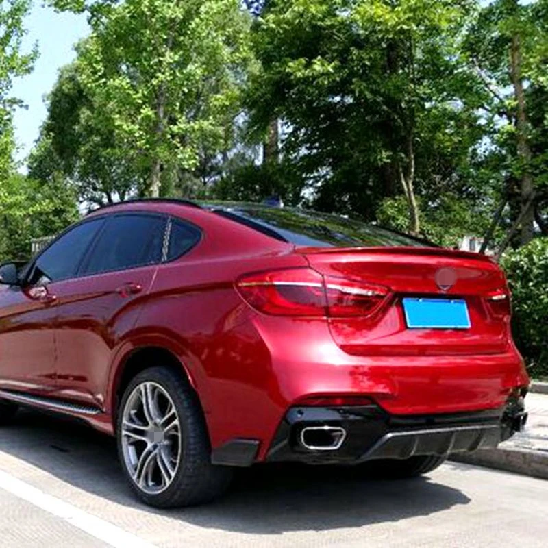 

UBUYUWANT For BMW F26 X4 High Quality ABS Plastic Rear Trunk Wing Roof Spoiler 2015 2016 2017