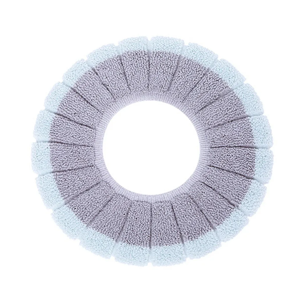 Универсальное теплое мягкое моющееся сиденье для унитаза, коврик для домашнего декора, коврик для унитаза, чехол для унитаза, крышка для унитаза, аксессуары